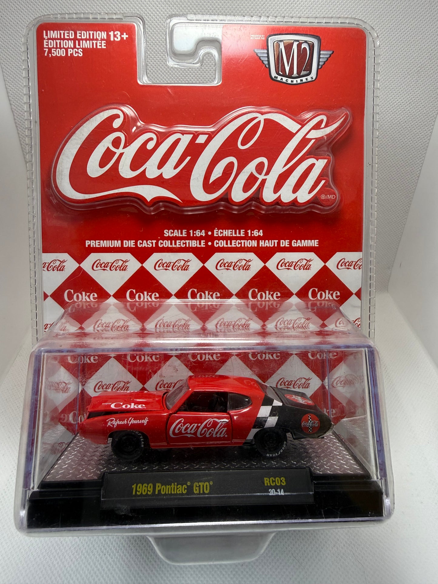 M2 machines Coca Cola 1969 Pontiac GTO