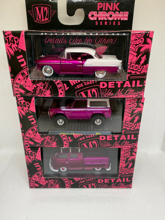 M2 machines pink chrome