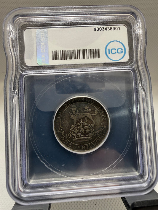 1922 ICG vg10 Great Britain shilling