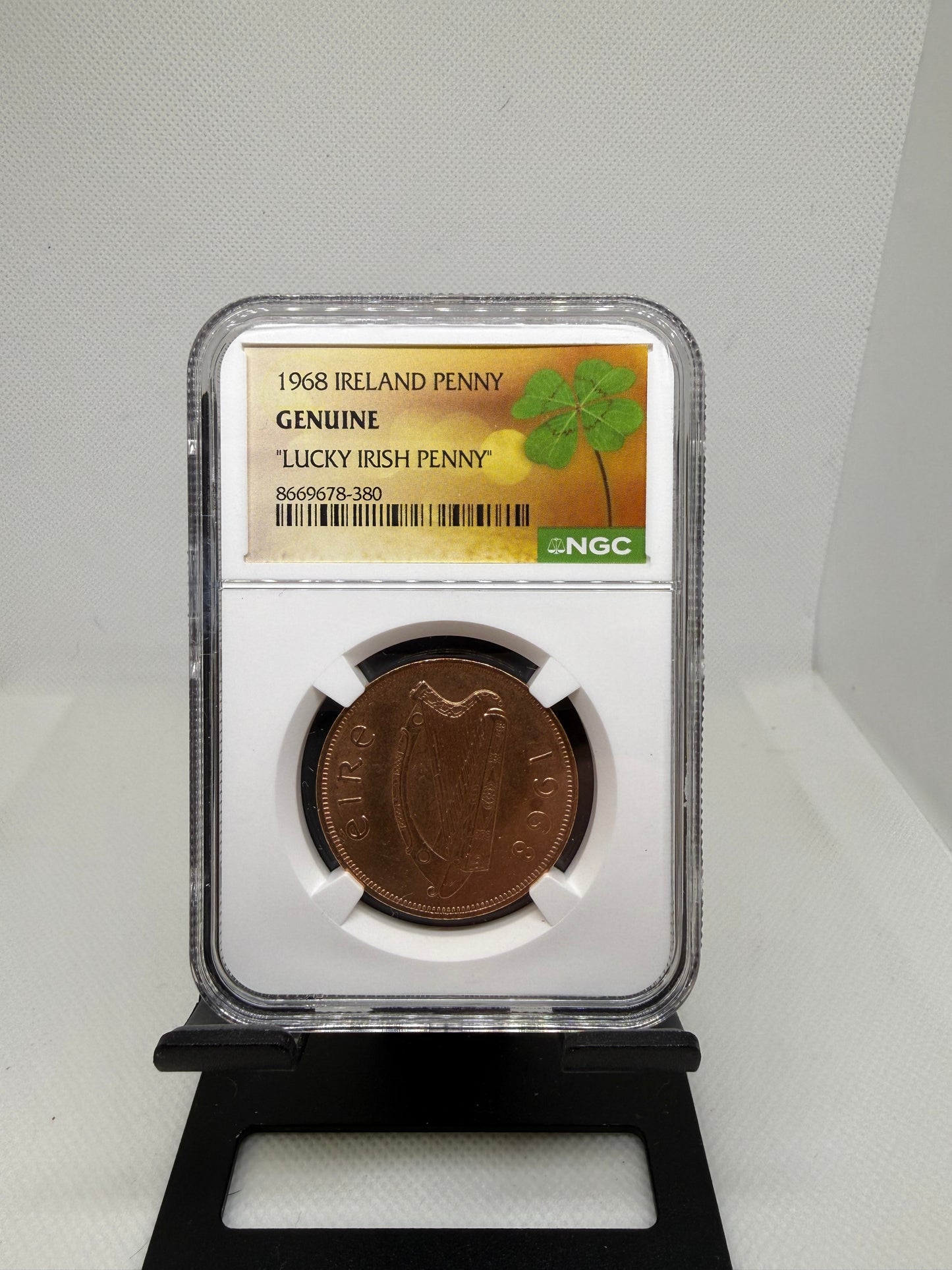 1968 Ireland penny