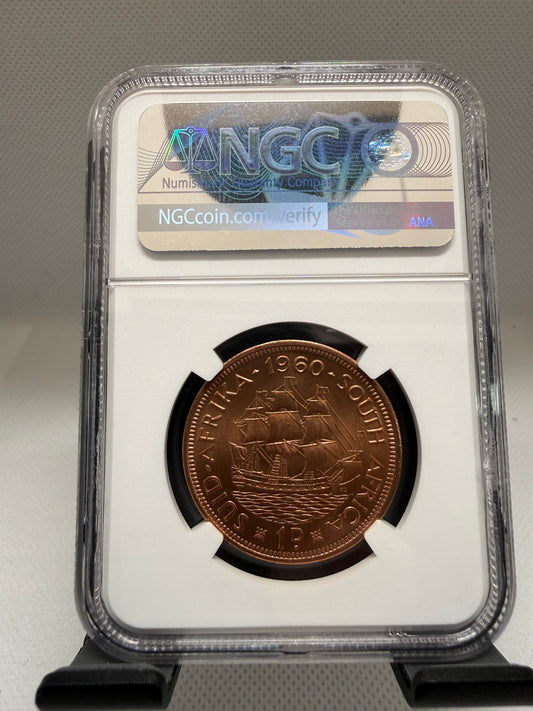 ICG (1953-1960) s.Africa penny