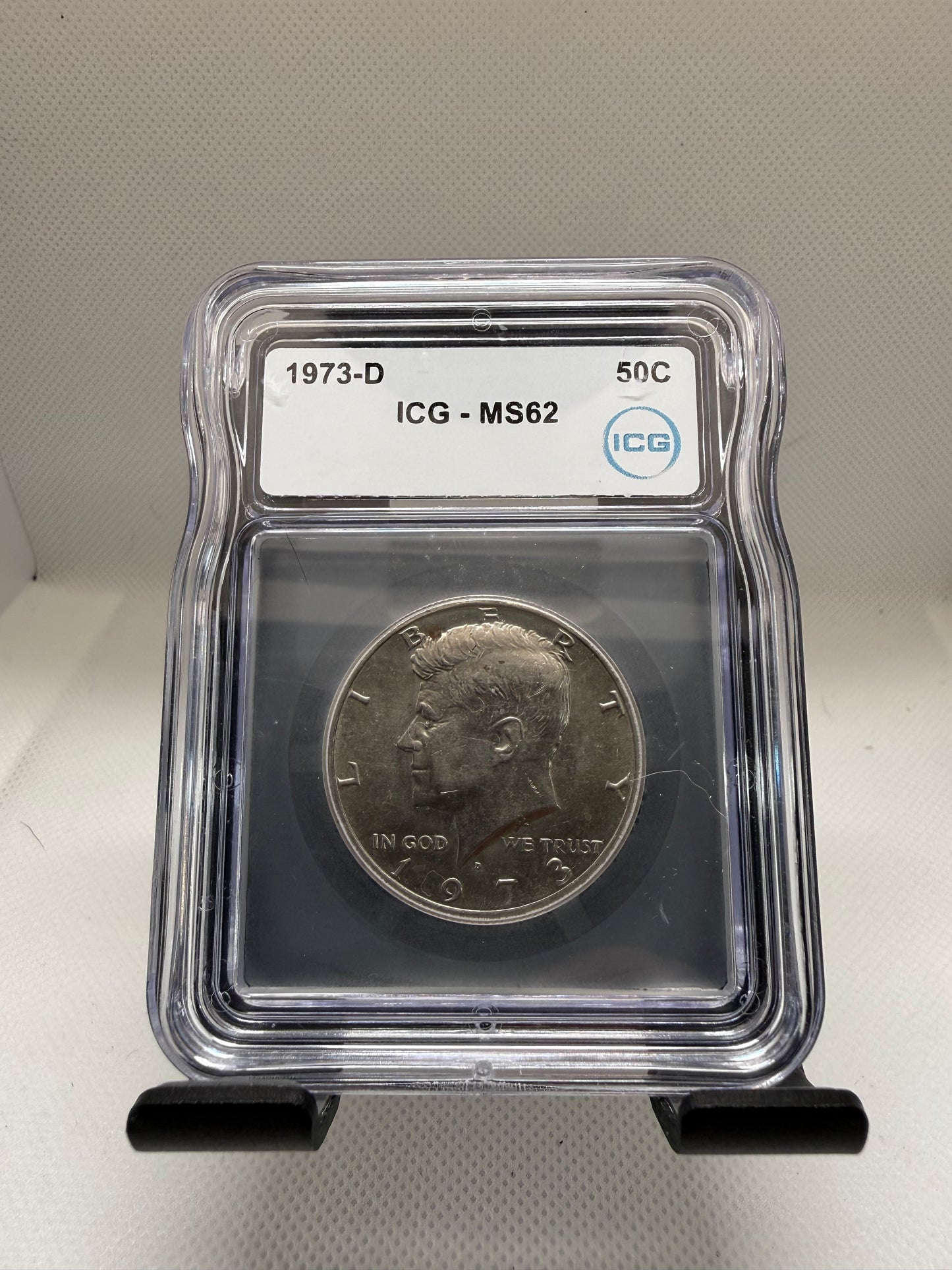 1973-d ICG ms62 Kennedy