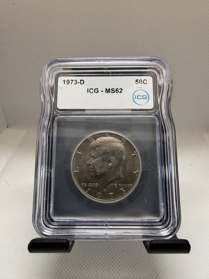 1973-d ICG ms62 Kennedy