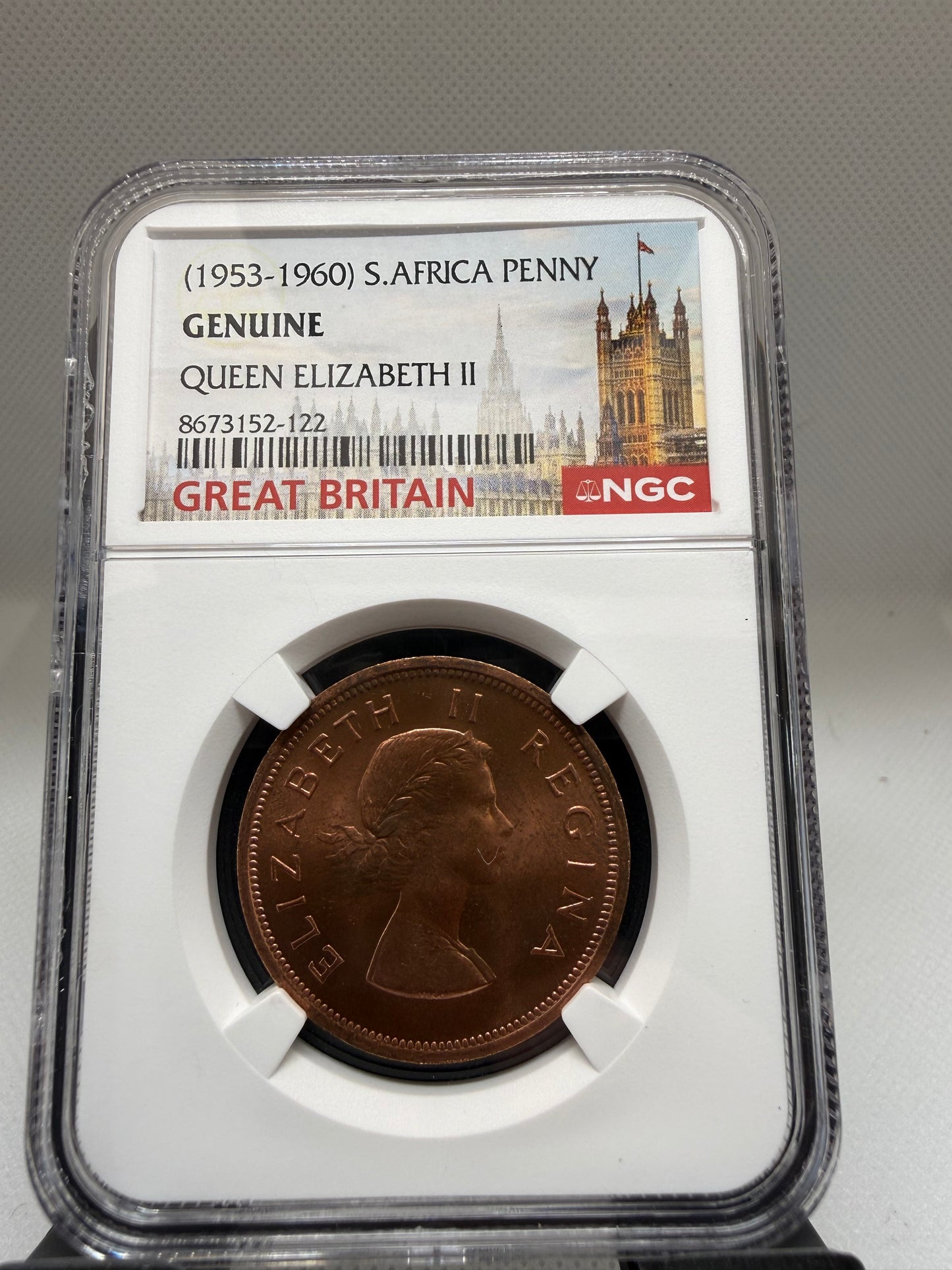 ICG (1953-1960) s.Africa penny