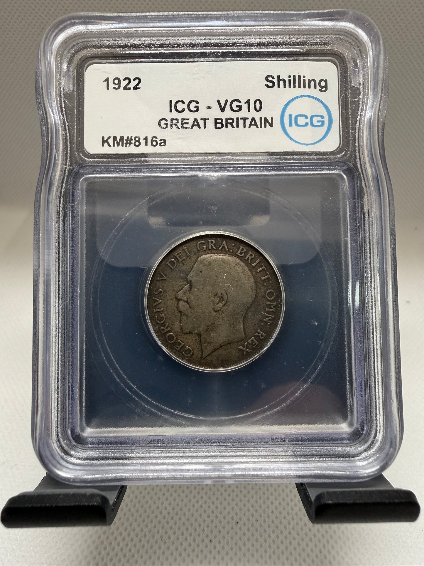 1922 ICG vg10 Great Britain shilling