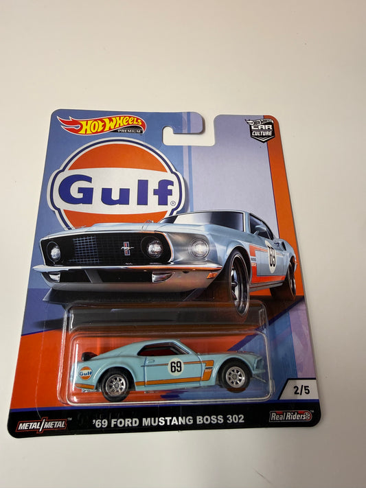 Hot wheels premium 1969 Ford Mustang boss 302