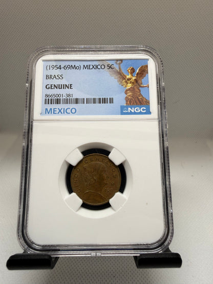 (1954-69mo) Mexico 5c